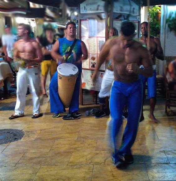 St. George And The Half-Naked Brazilian Male Dancers 