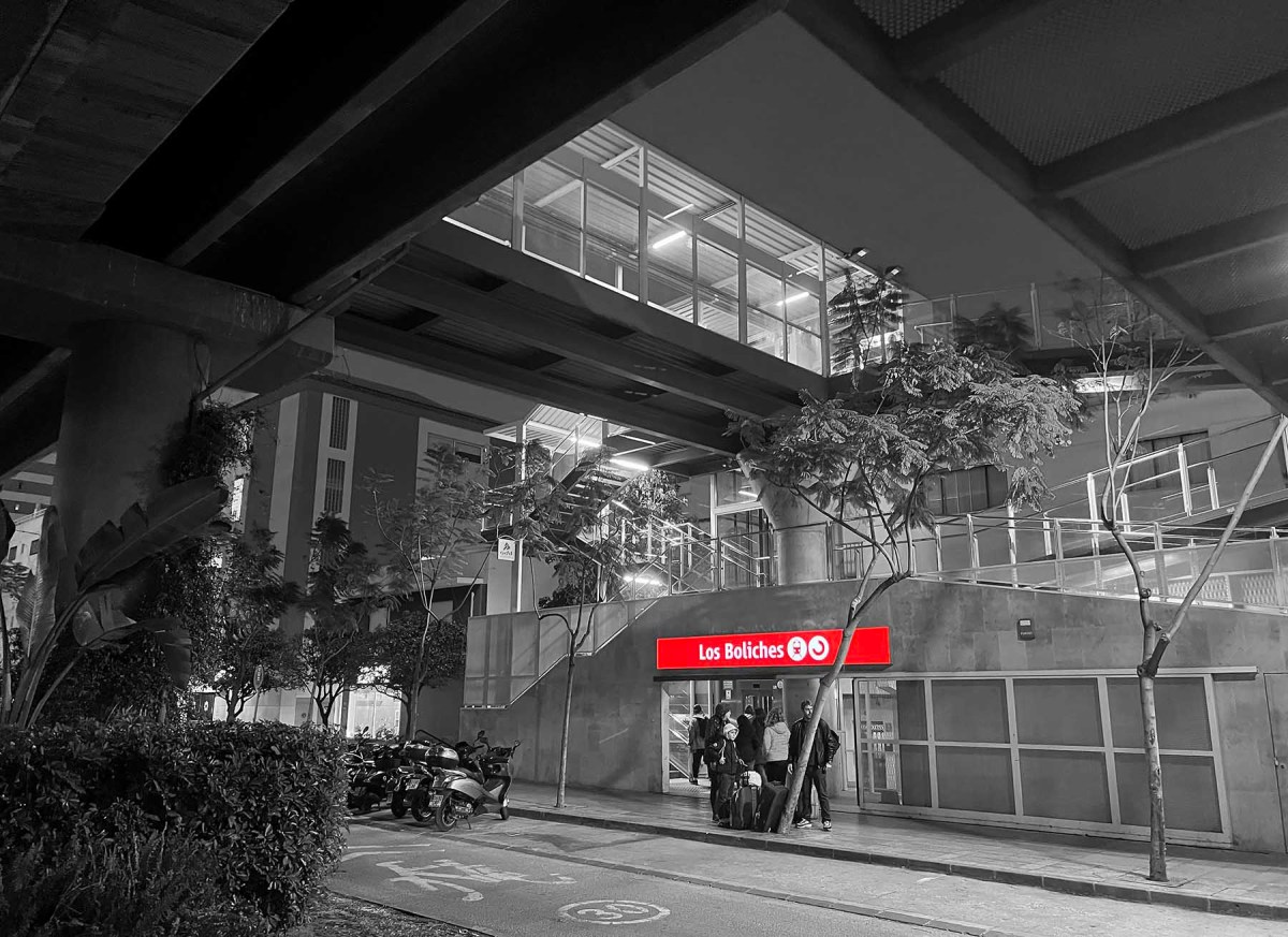 Black eye and black & white / Ojo morado y blanco y negro