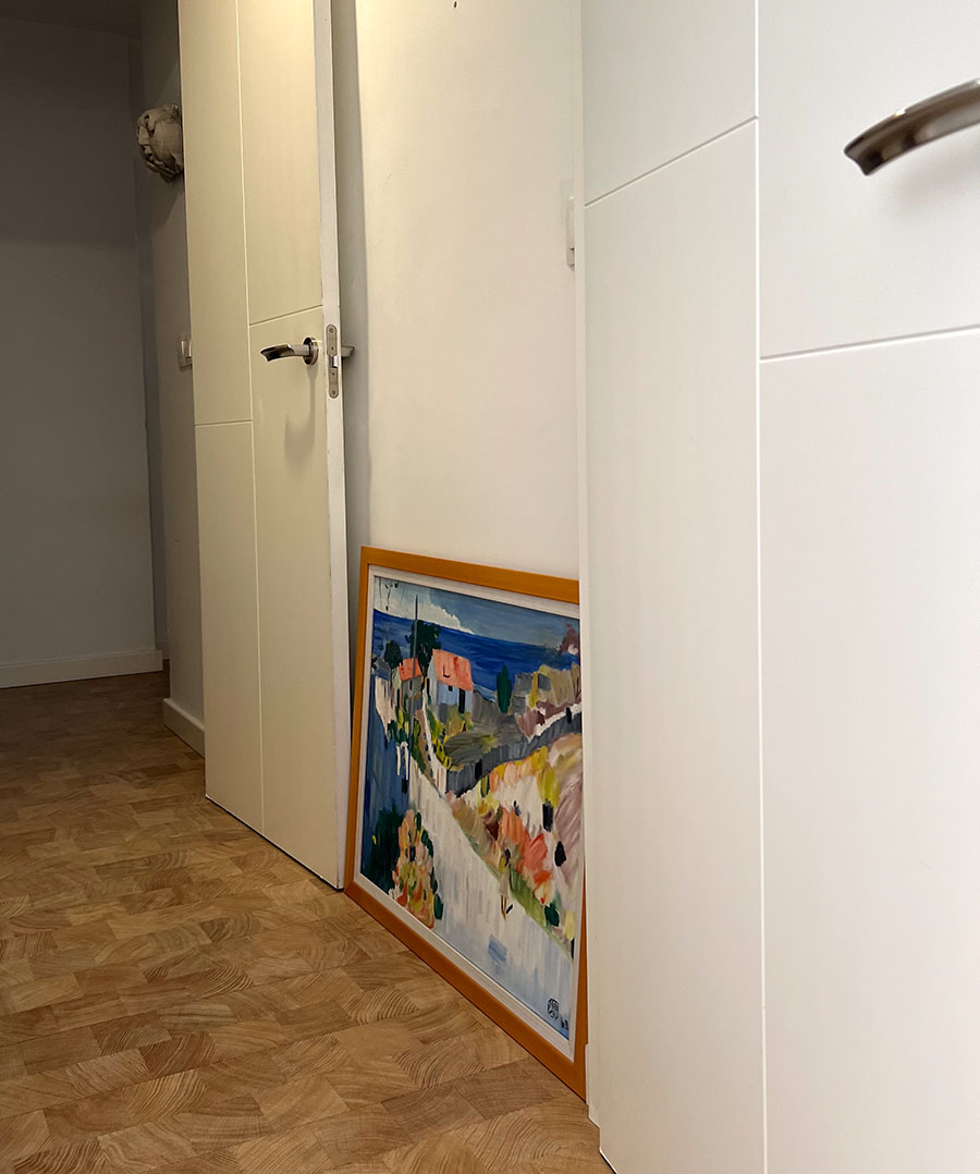 Nude self-portrait / Autorretrato desnudo