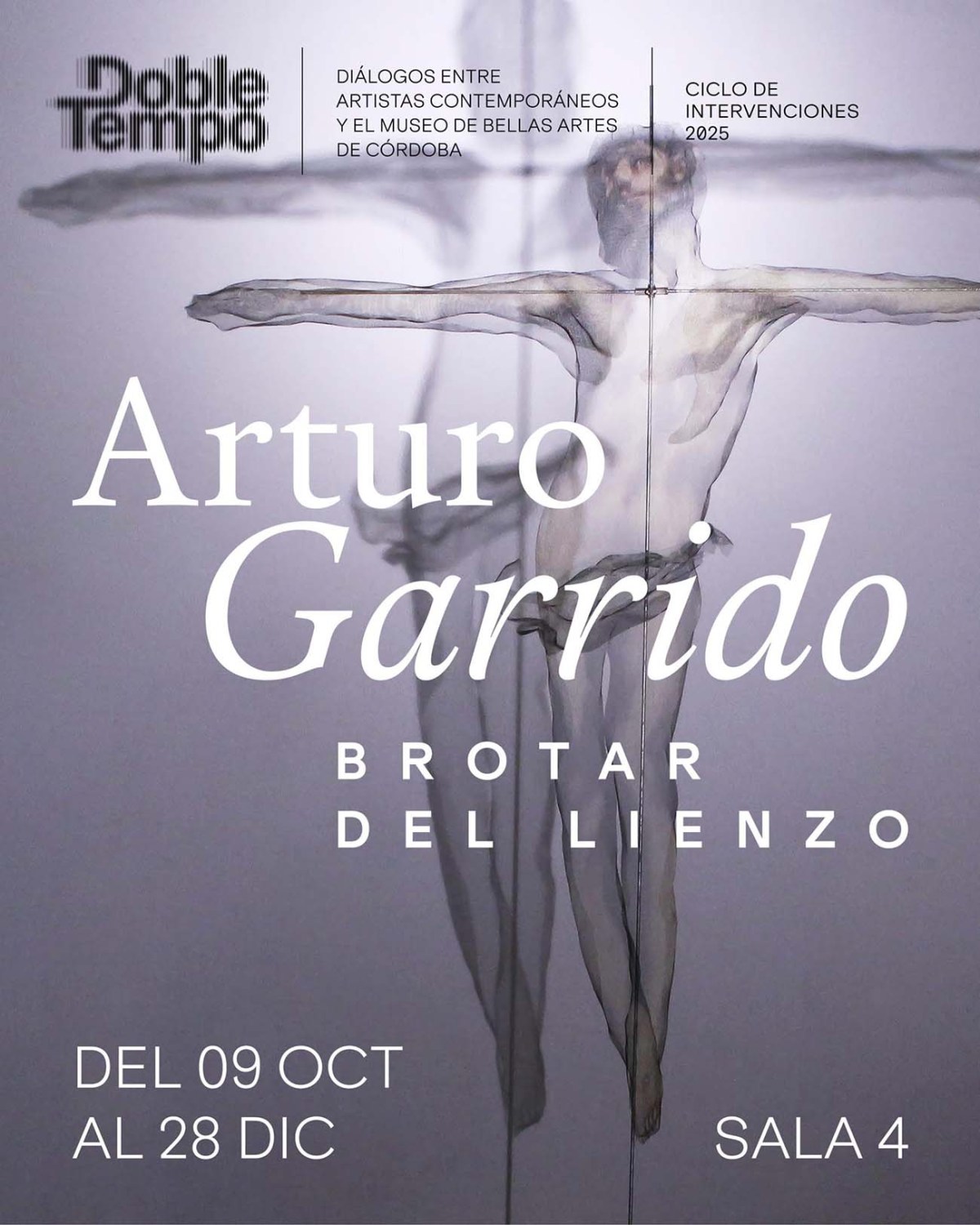 Wire mesh and oil / Malla metálica y pintura